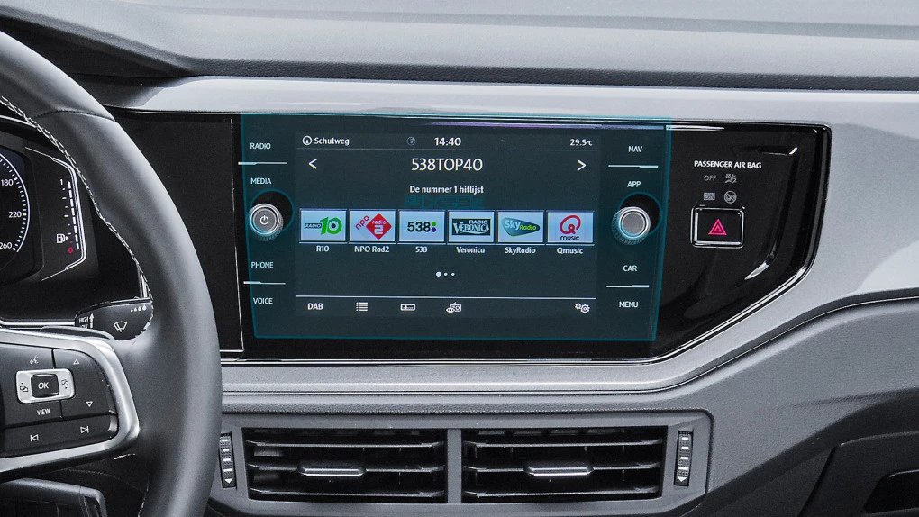 Защитное стекло Pixsel на монитор VOLKSWAGEN POLO - 10.8“ 2017 -