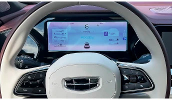 Защитное стекло Pixsel на приборную панель GEELY MONJARO - 12.1“ 2023 -