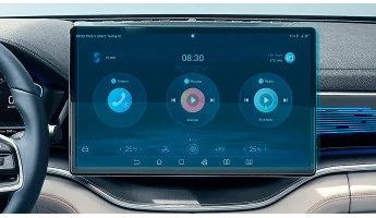 Защитное стекло Pixsel на монитор BYD SONG PLUS - 16.3“ 2022 -