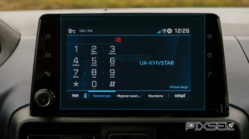 Защитное стекло Pixsel на монитор PEUGEOT RIFTER - 9.4“ 2024 -