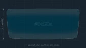 Защитное стекло Pixsel для заднего климат-контроля ZEEKR 001 - 7.1“ 2024 -