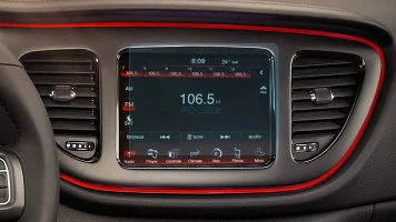Apsauginis stiklas Pixsel monitoriui DODGE DART - 8.2“ 2013 - 2016