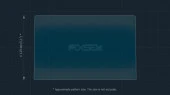 Apsauginis stiklas Pixsel monitoriui LINCOLN CORSAIR - 9.5“ 2020 - 2022