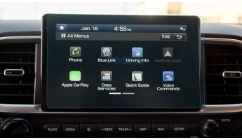 Apsauginis stiklas Pixsel monitoriui HYUNDAI VENUE - 9.6“ 2023 -