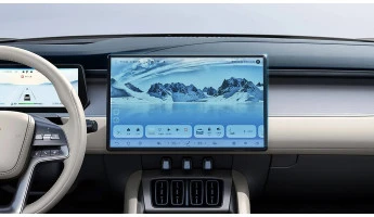 Защитное стекло Pixsel на монитор BYD SONG L - 16.2“ 2023 -
