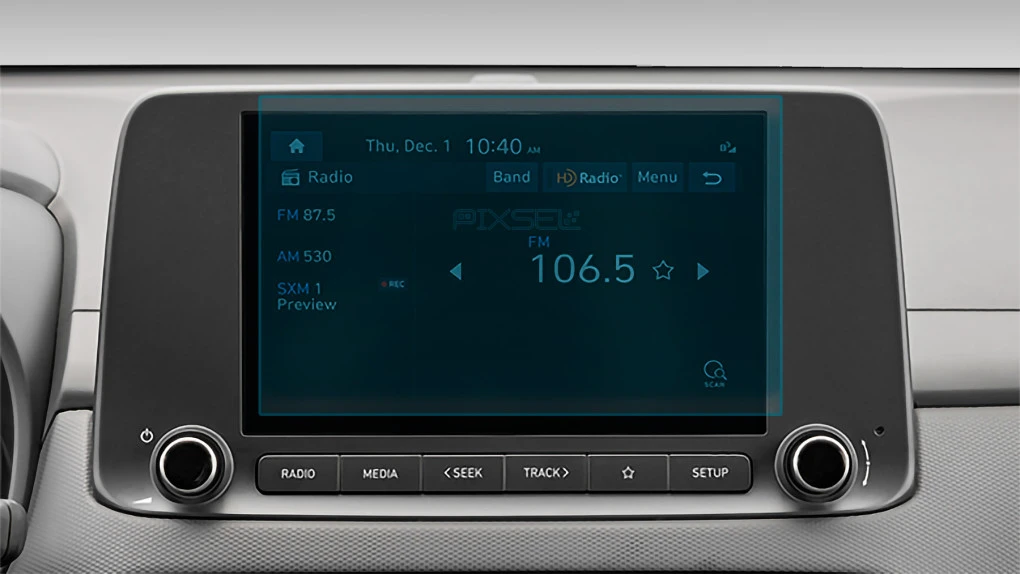 Aizsargstikls Pixsel monitoram HYUNDAI KONA - 8.9“ 2021 - 2023