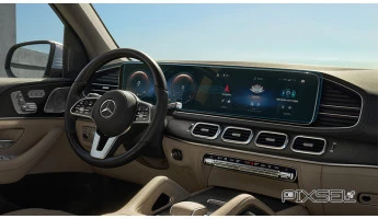 Kaitseklaas Pixsel juhtpaneelile MERCEDES BENZ GLS-CLASS - 28.5“ 2024 -