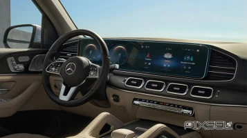 Apsauginis stiklas Pixsel valdymo skydeliui MERCEDES BENZ GLS-CLASS - 28.5“ 2019 - 2023