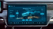 Защитное стекло Pixsel на монитор RIVIAN R1S - 16.7“ 2022 -