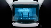 Protective glass Pixsel for rear monitor TESLA MODEL X PLAID - 10.1“ 2023 -