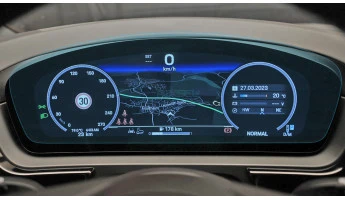 Aizsargstikls Pixsel mērinstrumentu panelim PORSCHE CAYENNE - 15.2“ 2023 -