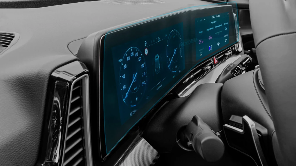 Aizsargstikls Pixsel mērinstrumentu panelim KIA SPORTAGE - 31.2“ 2022 -