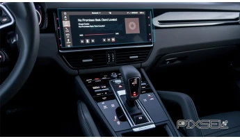 Kaitseklaas Pixsel monitorile PORSCHE CAYENNE - 13.7“ 2018 - 2022