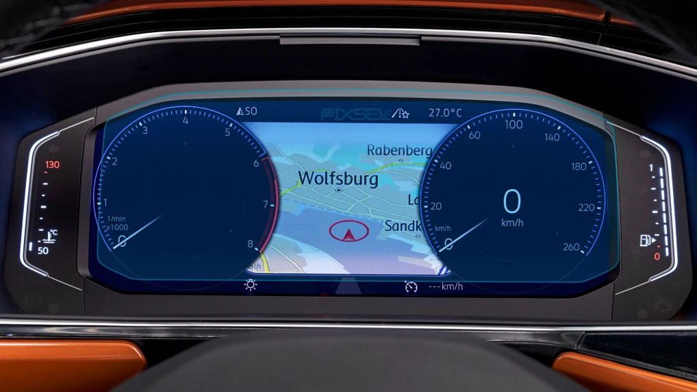 Aizsargstikls Pixsel mērinstrumentu panelim VOLKSWAGEN T-CROSS - 9.9“ 2019 - 2022