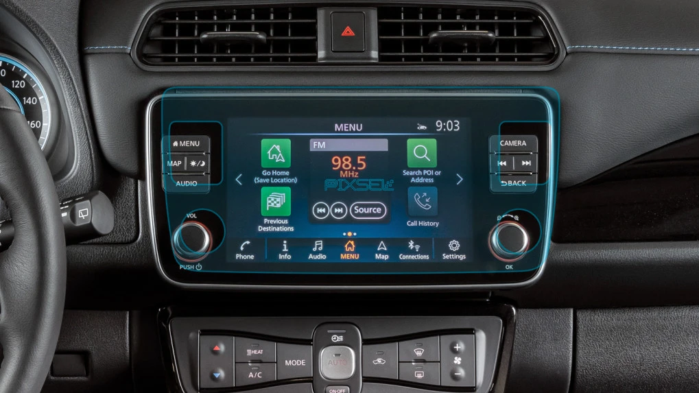 Kaitseklaas Pixsel monitorile NISSAN LEAF - 12.3“ 2018 -
