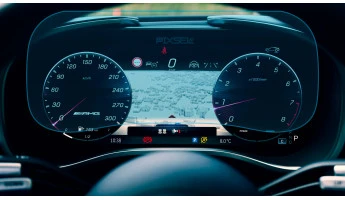 Защитное стекло Pixsel на приборную панель MERCEDES BENZ SL-CLASS - 13.5“ 2022 -
