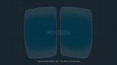 Protective glass Pixsel for mirrors HYUNDAI IONIQ 6 - 9.7“ 2022 -