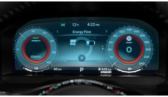 Kaitseklaas Pixsel juhtpaneelile NISSAN QASHQAI - 12.1“ 2021 - 2023