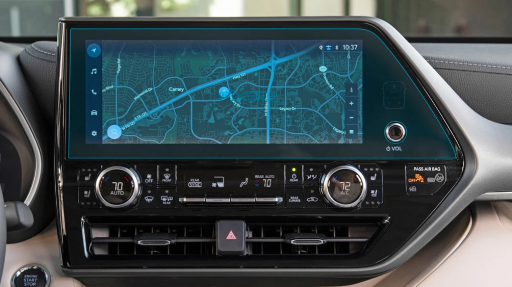 Защитное стекло Pixsel на монитор TOYOTA HIGHLANDER - 17“ 2023 -