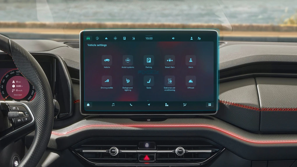 Kaitseklaas Pixsel monitorile SKODA KODIAQ - 13.8“ 2017 - 2024