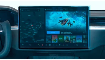 Kaitseklaas Pixsel monitorile TESLA MODEL S - 17.8“ 2021 -
