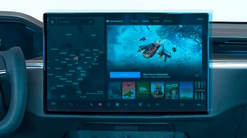 Kaitseklaas Pixsel monitorile TESLA MODEL S - 17.8“ 2021 -