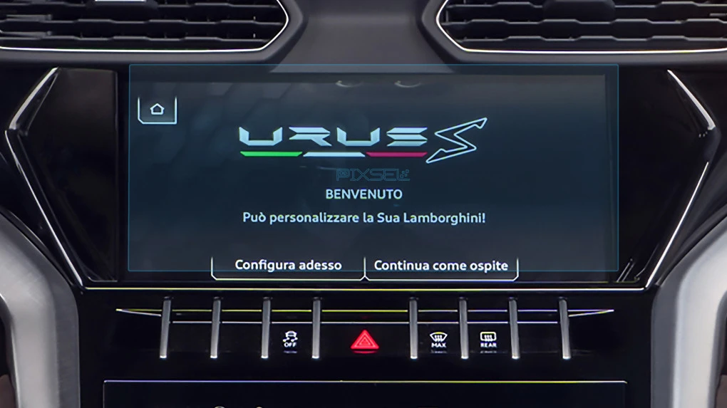 Apsauginis stiklas Pixsel monitoriui LAMBORGHINI URUS - 10.2“ 2018 -