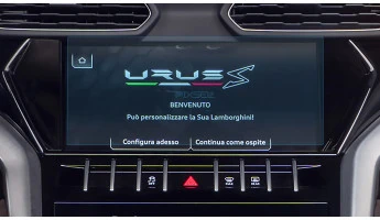 Kaitseklaas Pixsel monitorile LAMBORGHINI URUS - 10.2“ 2018 -