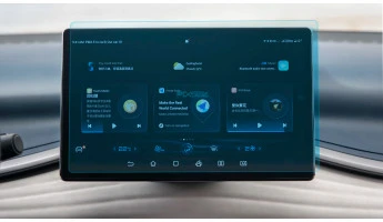 Protective glass Pixsel for monitor BYD YUAN PLUS - 13.7“ 2022 -