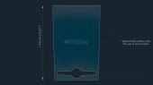 Protective glass Pixsel for monitor MG Marvel R - 19.6“ 2021 -
