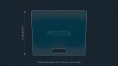 Apsauginis stiklas Pixsel porankio monitoriui LEXUS LX - 8“ 2021 -