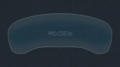 Protective glass Pixsel for dashboard BMW IX3 - 14.3“ 2021 - (G08)