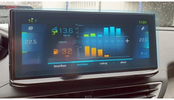 Защитное стекло Pixsel на монитор PEUGEOT 3008 - 11.5“ 2021 - 2023