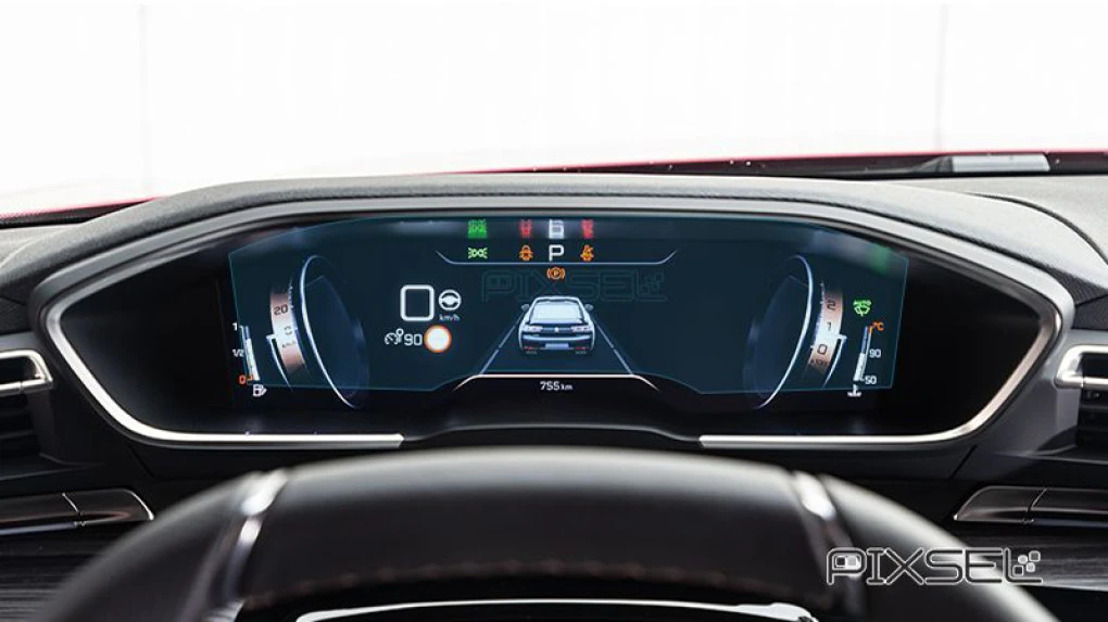 Aizsargstikls Pixsel mērinstrumentu panelim PEUGEOT 3008 - 11.8“ 2021 - 2023