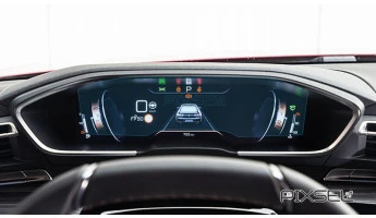 Защитное стекло Pixsel на приборную панель PEUGEOT 3008 - 11.8“ 2021 - 2023