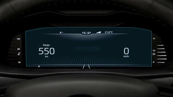 Защитное стекло Pixsel на приборную панель SKODA KAMIQ - 9.9“ 2020 - 2022