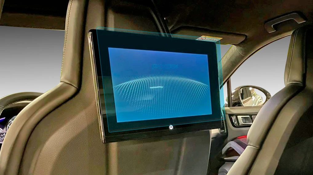 Kaitseklaas Pixsel tagumisele monitorile PORSCHE CAYENNE - 12.7“ 2018 - 2022