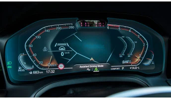 Aizsargstikls Pixsel mērinstrumentu panelim ar kameru BMW 3 / M3 - 14“ 2019 - 2022 (G20, G21, G80)