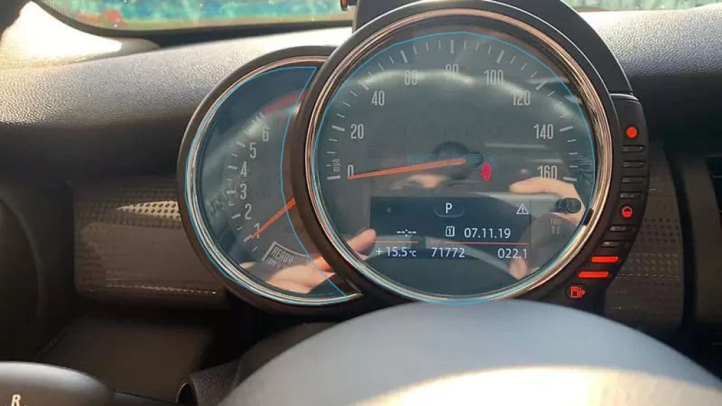 Apsauginis stiklas Pixsel valdymo skydeliui MINI COOPER - 7.6“ 2020 - 2023