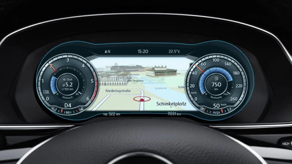 Aizsargstikls Pixsel mērinstrumentu panelim VOLKSWAGEN PASSAT - 11.9“ 2015 - 2019 (B8)