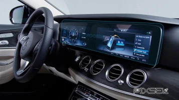 Kaitseklaas Pixsel juhtpaneelile MERCEDES BENZ E-CLASS - 28.5“ 2019 - 2023