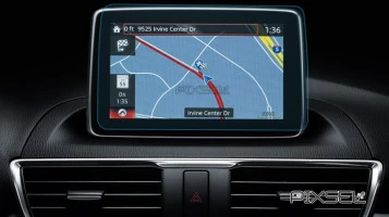 Защитное стекло Pixsel на монитор MAZDA 3 - 8.4“ 2013 - 2015