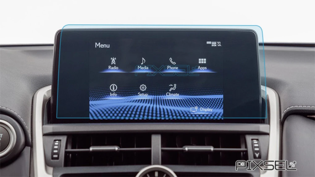 Kaitseklaas Pixsel monitorile LEXUS NX - 11.5“ 2018 - 2021