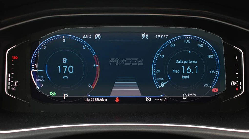 Aizsargstikls Pixsel mērinstrumentu panelim VOLKSWAGEN JETTA - 9.9“ 2018 - 2024