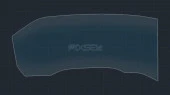 Apsauginis stiklas Pixsel valdymo skydeliui VOLKSWAGEN TOUAREG - 16.2“ 2023 -