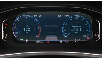 Aizsargstikls Pixsel mērinstrumentu panelim VOLKSWAGEN TIGUAN - 9.9“ 2019 - 2021