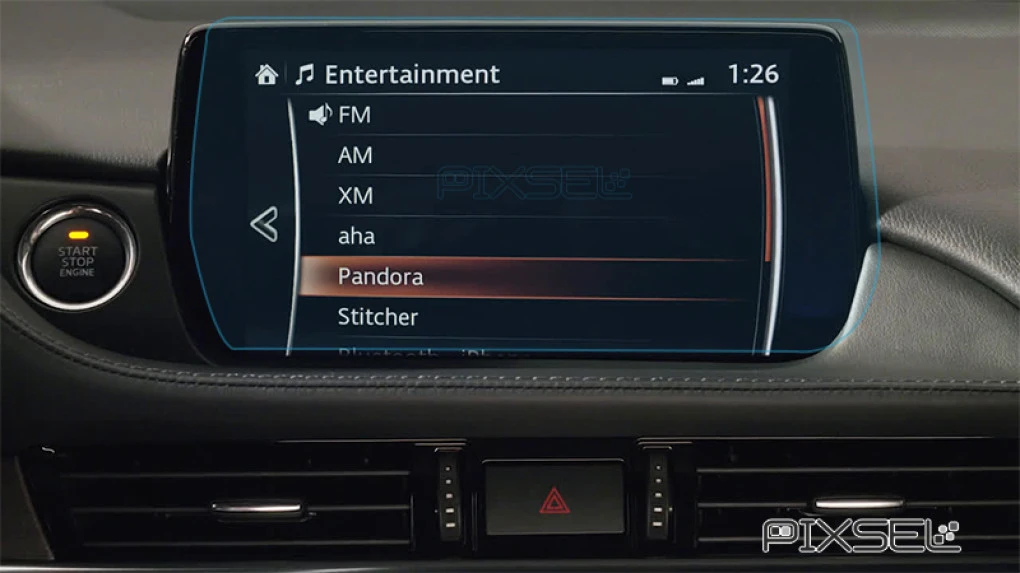 Aizsargstikls Pixsel monitoram MAZDA 6 - 9.8“ 2018 - 2023