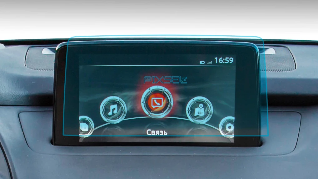 Kaitseklaas Pixsel monitorile MAZDA CX-9 - 10“ 2016 - 2019