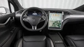 Kaitseklaas Pixsel monitorile TESLA MODEL X - 16.8“ 2015 -