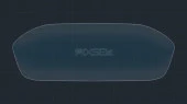 Kaitseklaas Pixsel juhtpaneelile AUDI A4 / S4 / RS4 - 12“ 2019 - 2020